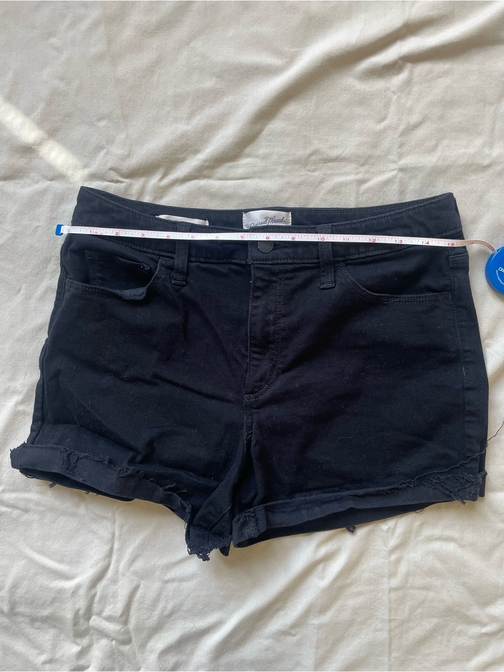 Universal Thread Black High-Rise Denim Shorts
